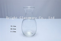 blown no joint line glass wine decanter/ glass water bottle with cheap price