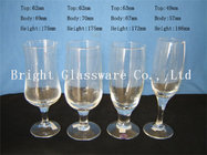 Beautiful romantic design cocktail goblet glass, wine goblet glass for wholesale