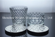 Fashion Design Glass Candle Holder, cheap glass water cup