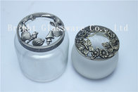 Top popular design glass jar metal lids sale
