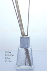 fancy clear glass perfume bottle for wholesale