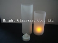 Design Glass Tea Light Candle Holder, hurricance glass
