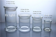 clear scented candle containers with lid
