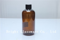 hot sale brown glass bottle with screw lid, glass bottle cheap