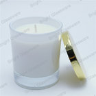 luxury design candle holder, candle container with metal lid sale in USA