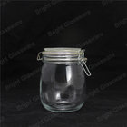 Made-in-china Cheap Best selling Sealable Glass Jar With Cilp Lid