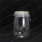Made-in-china Cheap Best selling Sealable Glass Jar With Cilp Lid