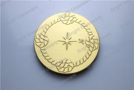 New design luxury brand metal lid for candle jars