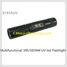 China MINI Slim 18650 3W High Power Cree 365NM Ultraviolet Light Bulb Led Flashlight supplier