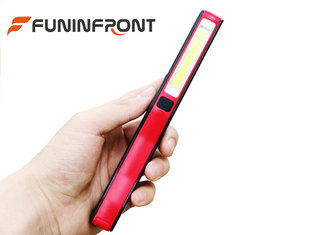 China Mini Portable Pocket 3W COB LED Flashlight USB Rechargeable with Magnetic Clip supplier