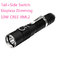 Black Aluminum Alloy 10W High Power CREE XML2 LED Flashlight 5 Modes Handheld Clip LED Lanternas for Outdoor Camping supplier