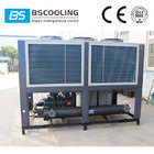 Screw type compressor air cooled chiller system / air cool chiller with PLC controller