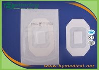 B0607X Medical permeamble sterile transparent breathable waterproof PU film IV wound dressing with absorbent pad