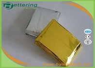 Medical First Aid Waterproof Emergency Survival Rescue Space Foil Thermal Mylar Blanket Golden/Silver colour