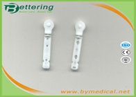 28/30G Medical Disposable Sterile White Flat Plastic Twist Top Blood Lancet Blood Sample Needle Asepsis Blood Collector