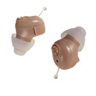 Pair Hearing Amplifier hidden in ear canal ITC for adult right Ear and Left Ear hearing loss mild to moderate