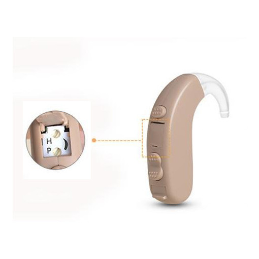 Digital Hearing Aid BTE With Telecoil And 2 Channel WDRC