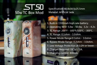 2016 new stone box mod ST50 temp control box mod better than Air 50 top selling in USA vape shop