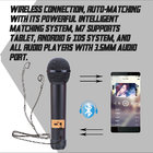 new arrival popular portable microphone M7 Karaoke speaker with bluetooth function
