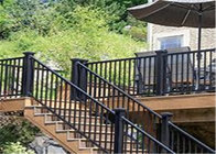 Simple Aluminium Stair Handrail/Glass Railing/Deck Railing