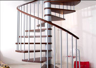 Durable Outdoor Galvanized Metal Spiral Staircase stainless steel stair railing Prefabricated Stairs