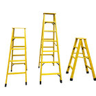 Fiberglass extension insulated ladder FRP Industrial step ladder