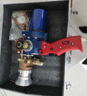 Arc spray gun for thermal spray wire nozzle assembly with arc spraying machine