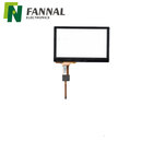 Outdoor application 4.3" capacitive touch Glass structure pcap touch glass with black borders