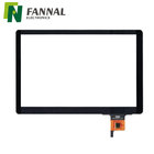 High reliability industrial 10.1" custom capacitive touch screen compatible with water and gloves