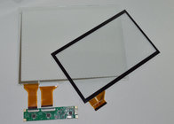 Industrial 4 Point Projected Capacitive Touch Panel with USB / IIC / RS232 Interface