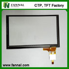 I2C Interface 5 Inch Capacitive Touch Screen G+G Projected Capacitive Touch Panel