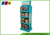 POP Double Sided Toy Display Stand With 8 Shelves And Pantone Color Printing FL167