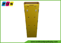 Cardboard POP Side Wing Display , Metal Pegs Product Display Stands For Skipping Rope SK026