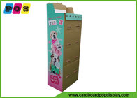 Offset Printing Pop Up Cardboard Display , Corrugated Display Stand For Plush Dolls FL173