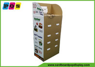 Custom Made Corrugated Toy Display Stand Point Of Purchase For Coin Bank FL175