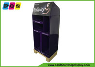 Cardboard Floor Display Stands , Paper Pallet Corrugated Pop Displays For Hair Dryer , Curling Iron FL191