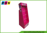 Pink Printing Retail Power Wing Display Stand With Base And Plastic Pegs HD007