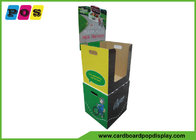 Promotional Corrugated Dump Bin Display UV varnish for lunch box DB021