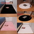 Living room Kinds room bed room100% Faux rabbit fur rug carpet Polyester carpet rug Black/Brown/Gray/Red/White