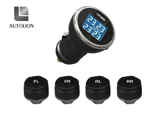 China 8-30 V Wireless Tire Pressure Monitoring System 4 External Sensors For Car supplier