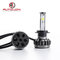 Pure Aluminum LED Car Headlight , h1 h3 h4 h7 H8 H9 h11 LED Headlamp Color Changeable supplier