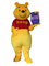Winnie bear costume Mascot,Long Plush mascot character,Winnie the Pooh Cartoon Character supplier