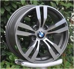 Top quality best price casting alloy rim wheel 16*7, 120(mm)PCD, gun grey machined face