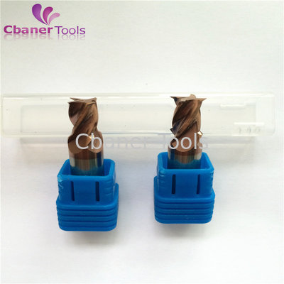 High precision carbide customized step end mills for making glasses