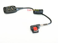 Custom Scan&Power Coiled barcode Scanner Cable for Motorola Symbol RS409 WT4090