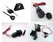 12V Motorcycle USB Charger Cable For iPad Phone Power System