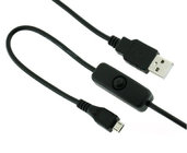Raspberry Pi Micro USB Cable with ON / OFF Switch
