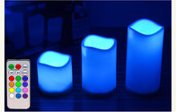 New Design LED On-Off Magic Happy Hirthday Led Flameless Candle/Light One Color Led Candle