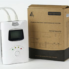 Villa, auto, hotel nature gas leakage detector with large LCD ,valve DN20 for 3/4,AC220V