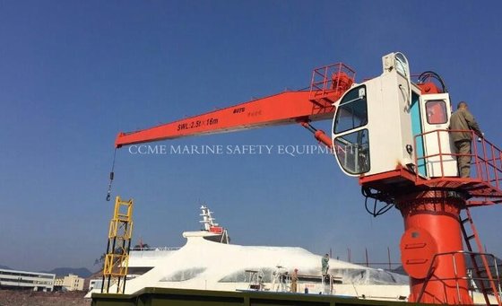 China High Quality Marine Ship Deck Crane supplier